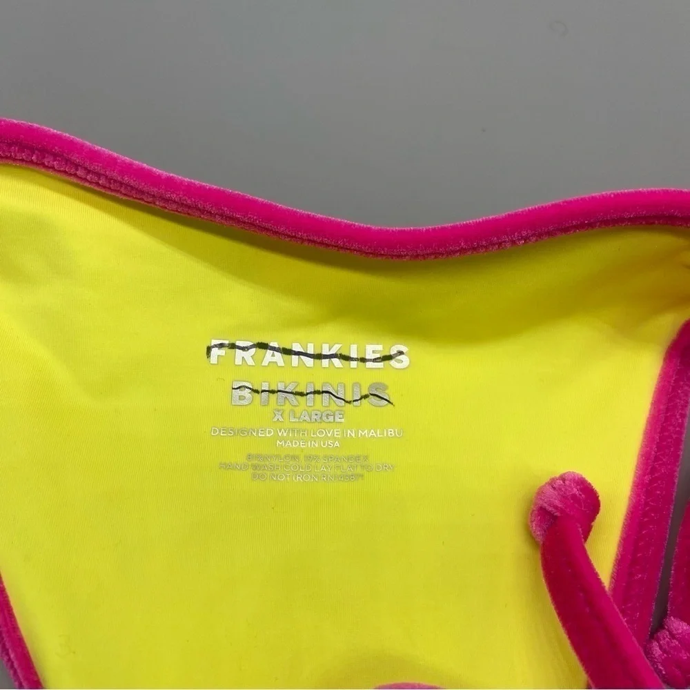 NEW! Frankie’s Bikini’s rainbow swirl hazel bikini bottom nwt 11724